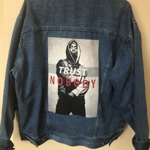 Tupac Denim Jacket NEW